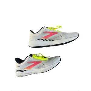 Brooks Launch GTS 9 Running Shoes Women’s Size  9 White Pink Lightweight Comfort